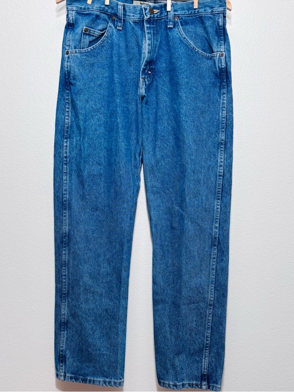 Wrangler Authentics Straight Leg Jeans 32x30 – Vintage Wash Classic Denim
